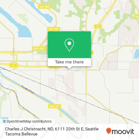 Mapa de Charles J Christnacht, ND, 6111 20th St E