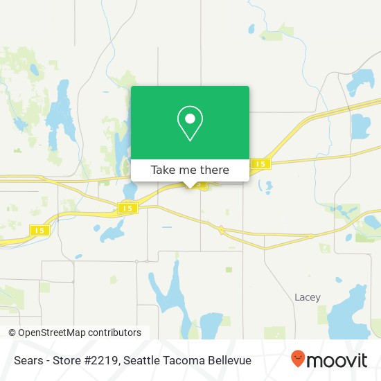 Sears - Store #2219 map