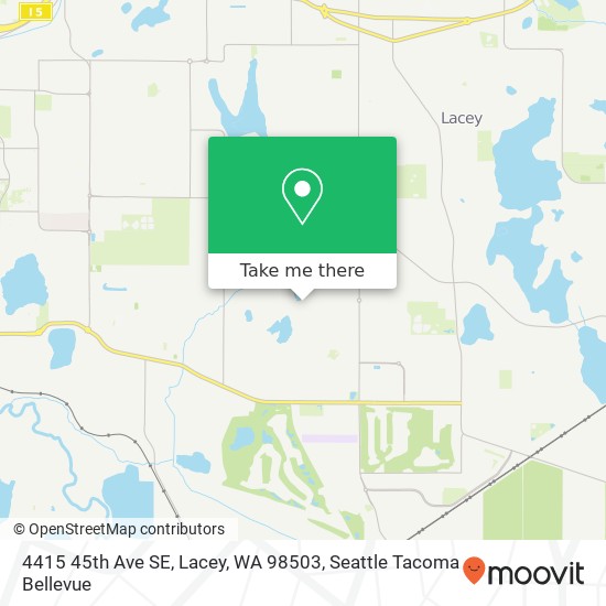 4415 45th Ave SE, Lacey, WA 98503 map