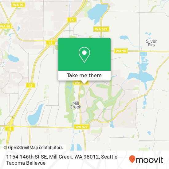 1154 146th St SE, Mill Creek, WA 98012 map