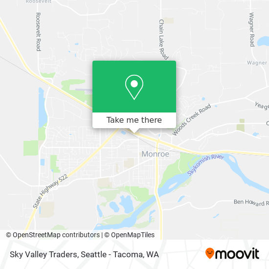 Sky Valley Traders map