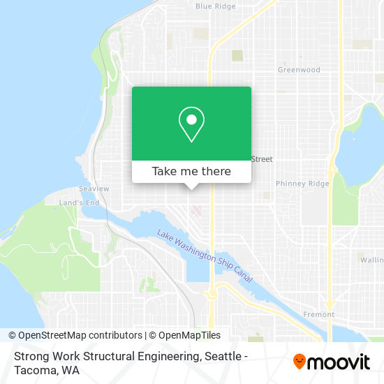 Mapa de Strong Work Structural Engineering