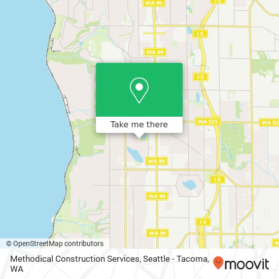 Mapa de Methodical Construction Services