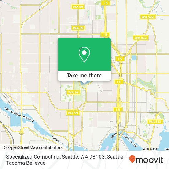 Specialized Computing, Seattle, WA 98103 map