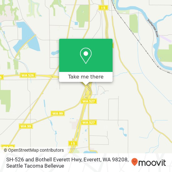 Mapa de SH-526 and Bothell Everett Hwy, Everett, WA 98208
