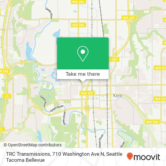 Mapa de TRC Transmissions, 710 Washington Ave N
