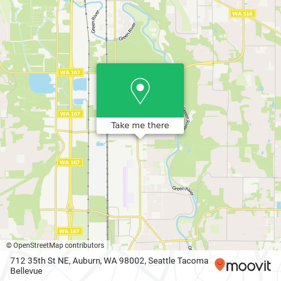 712 35th St NE, Auburn, WA 98002 map