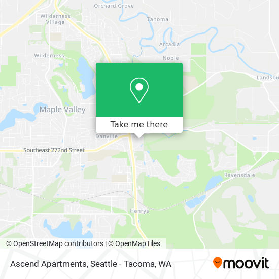 Ascend Apartments map