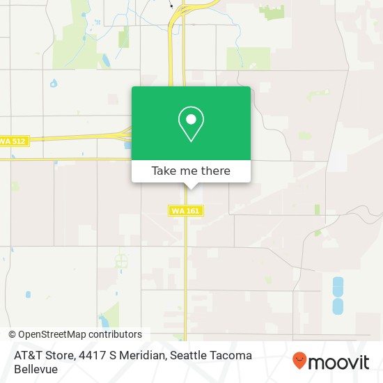 AT&T Store, 4417 S Meridian map