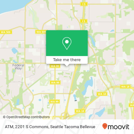 Mapa de ATM, 2201 S Commons
