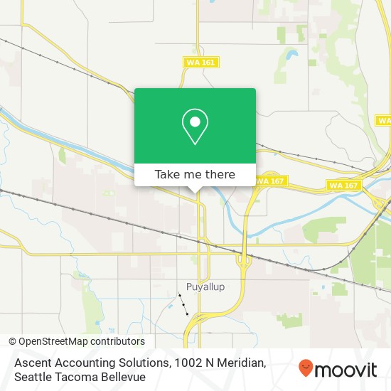 Mapa de Ascent Accounting Solutions, 1002 N Meridian