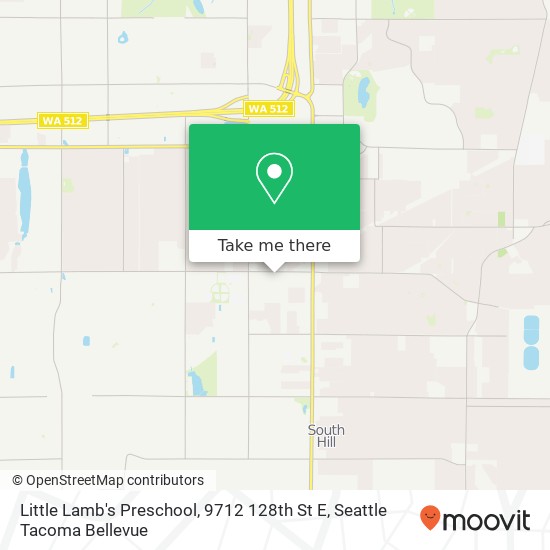 Little Lamb's Preschool, 9712 128th St E map