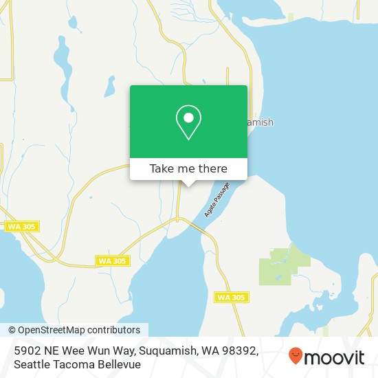 5902 NE Wee Wun Way, Suquamish, WA 98392 map