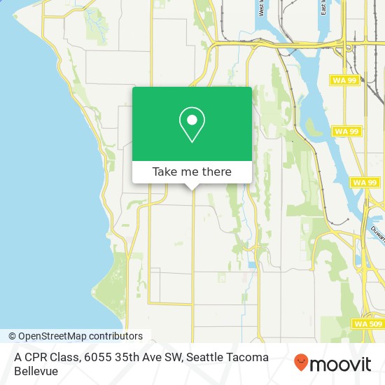 A CPR Class, 6055 35th Ave SW map