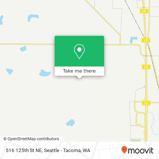 Mapa de 516 125th St NE, Marysville, WA 98271