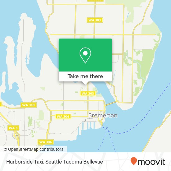 Harborside Taxi map