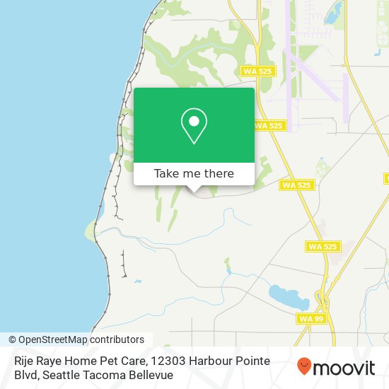 Rije Raye Home Pet Care, 12303 Harbour Pointe Blvd map
