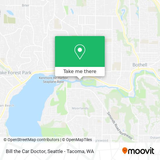 Bill the Car Doctor map