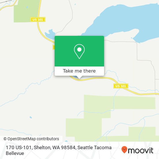 170 US-101, Shelton, WA 98584 map