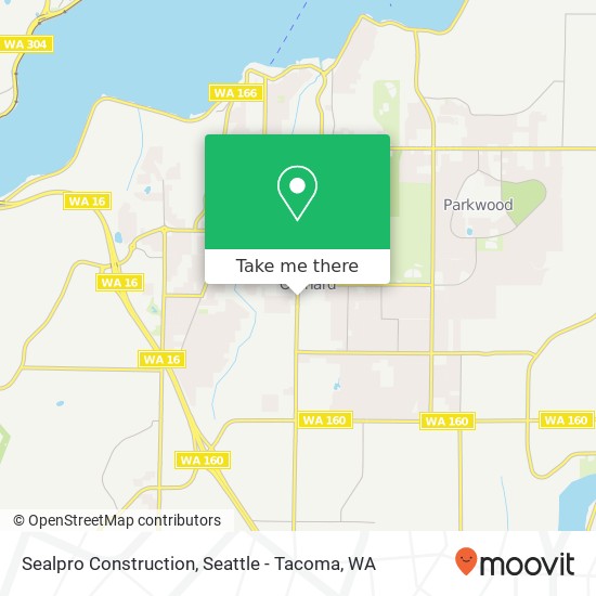 Sealpro Construction map