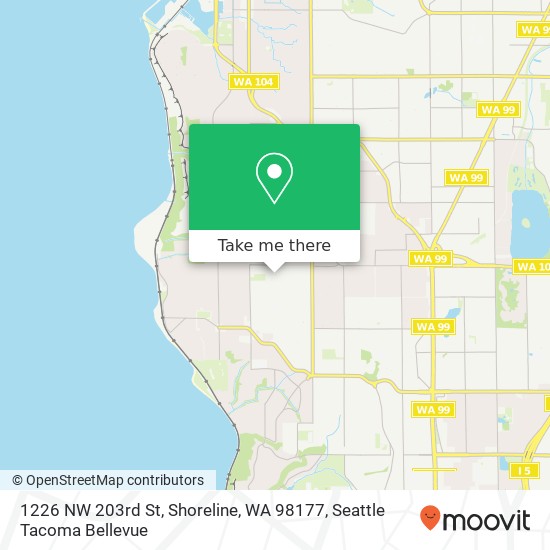 1226 NW 203rd St, Shoreline, WA 98177 map