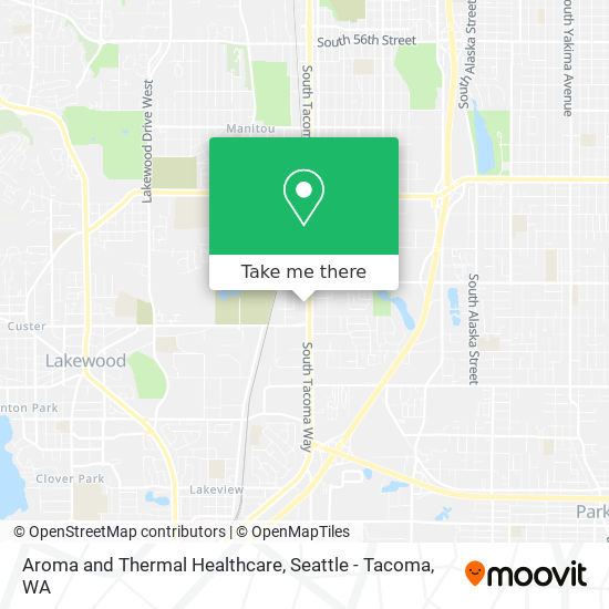 Aroma and Thermal Healthcare map