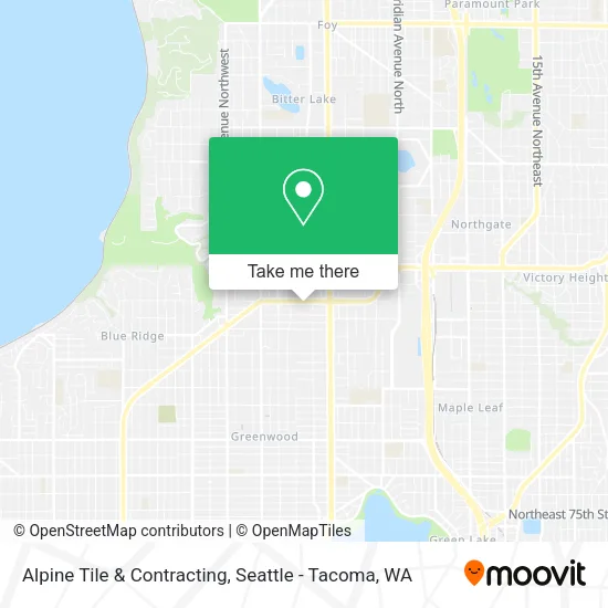 Mapa de Alpine Tile & Contracting