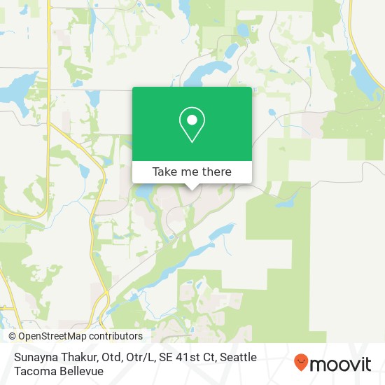 Mapa de Sunayna Thakur, Otd, Otr / L, SE 41st Ct