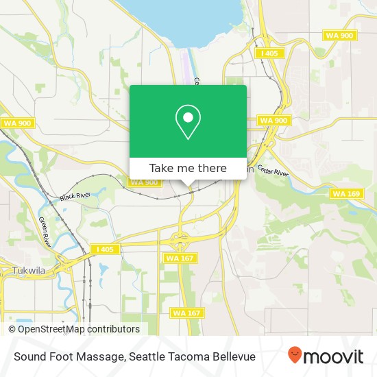 Sound Foot Massage, 485 Rainier Ave S map