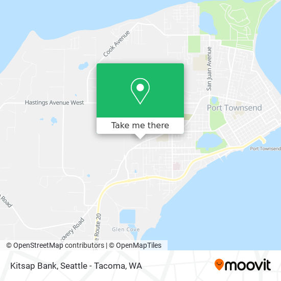 Kitsap Bank map