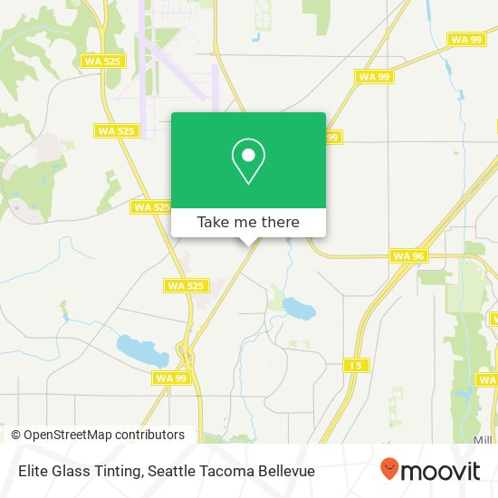 Elite Glass Tinting, 12708 Highway 99 map