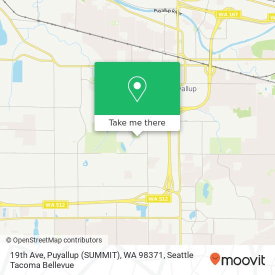 Mapa de 19th Ave, Puyallup (SUMMIT), WA 98371