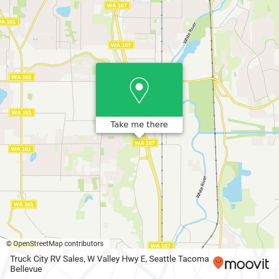 Mapa de Truck City RV Sales, W Valley Hwy E