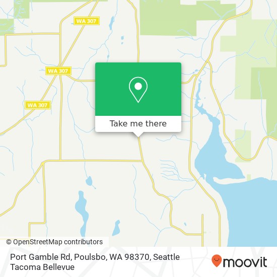 Port Gamble Rd, Poulsbo, WA 98370 map