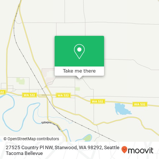 Mapa de 27525 Country Pl NW, Stanwood, WA 98292