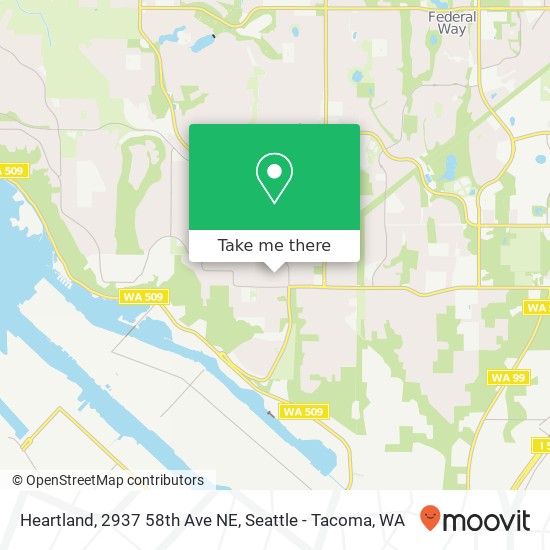 Mapa de Heartland, 2937 58th Ave NE