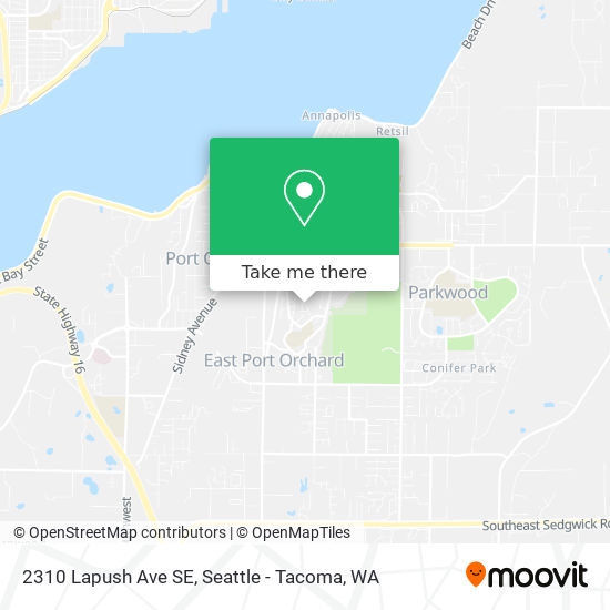 2310 Lapush Ave SE map