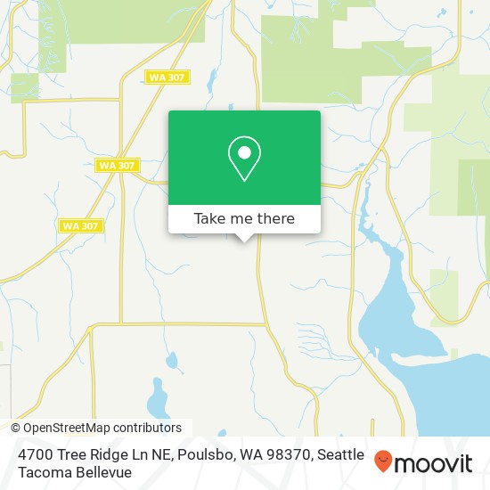 4700 Tree Ridge Ln NE, Poulsbo, WA 98370 map