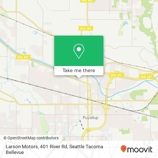 Larson Motors, 401 River Rd map