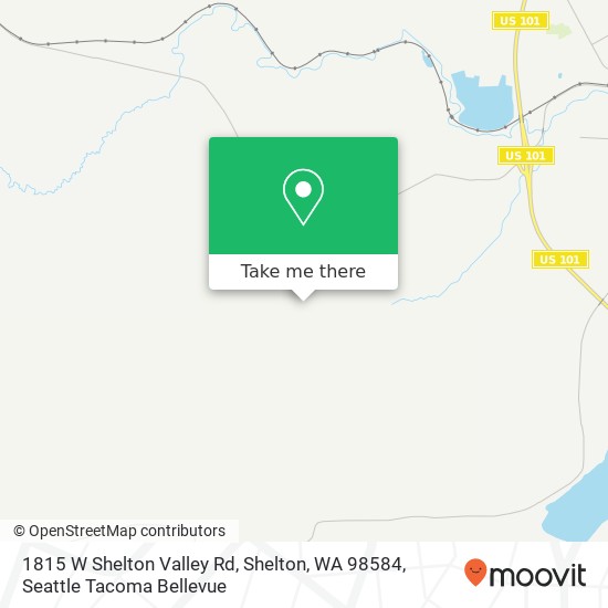 1815 W Shelton Valley Rd, Shelton, WA 98584 map