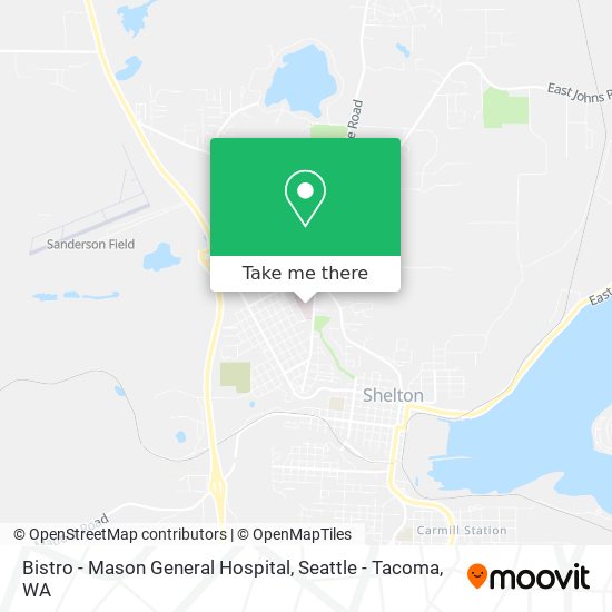 Bistro - Mason General Hospital map