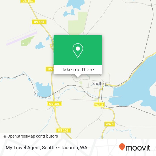 Mapa de My Travel Agent