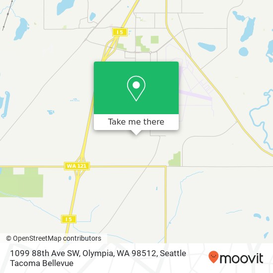 1099 88th Ave SW, Olympia, WA 98512 map