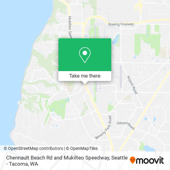 Mapa de Chennault Beach Rd and Mukilteo Speedway