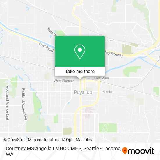 Mapa de Courtney MS Angella LMHC CMHS