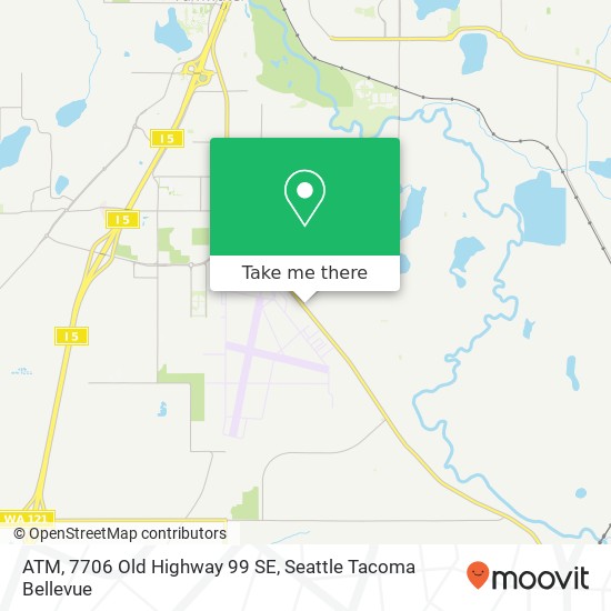 Mapa de ATM, 7706 Old Highway 99 SE