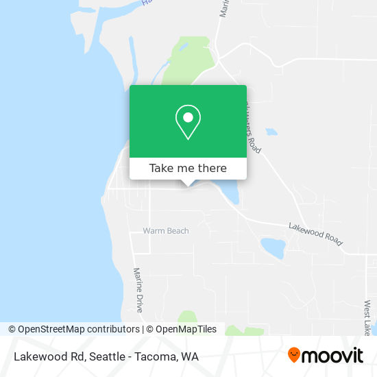 Lakewood Rd map