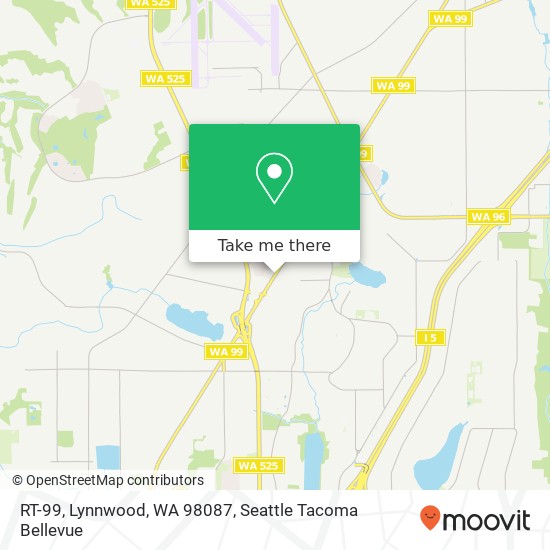 RT-99, Lynnwood, WA 98087 map