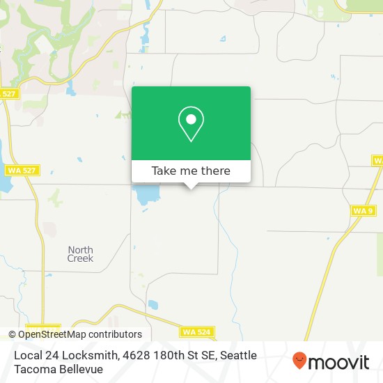 Local 24 Locksmith, 4628 180th St SE map