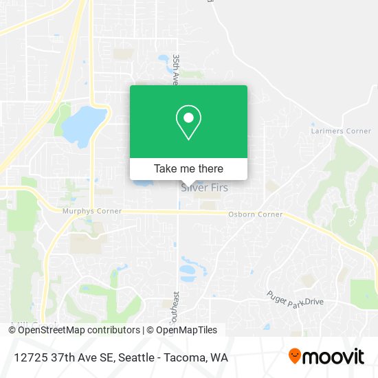 Mapa de 12725 37th Ave SE